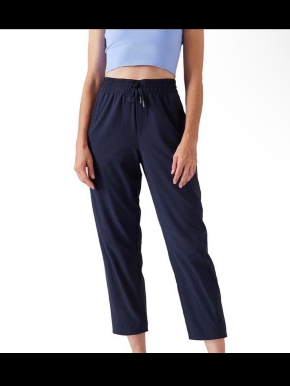 Athleta Women's Arrival Pull On Athletic Drawstring Jogger Pants Size 8T